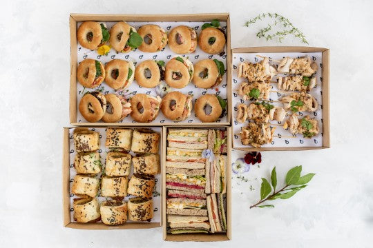 Half-day corporate catering package