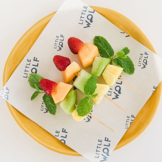 Seasonal fresh fruit skewer nga, vg