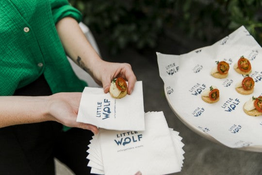 LittleWolf Cocktail Napkins (pack of 20)